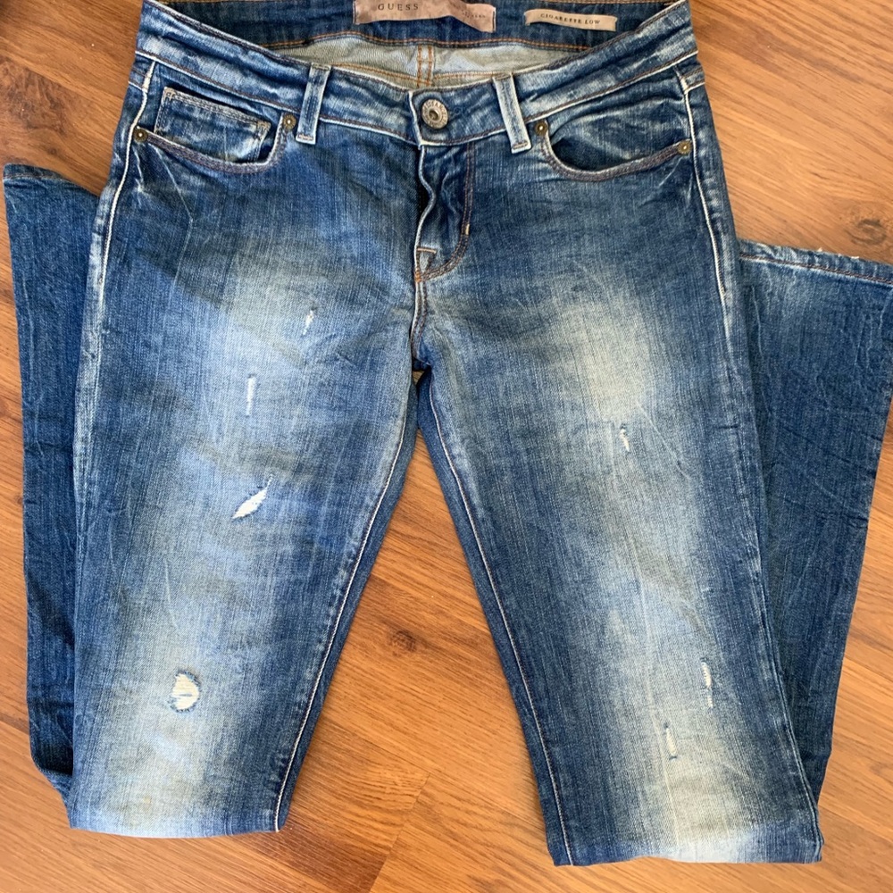 GUESS CIGARETTE LOW JEANS